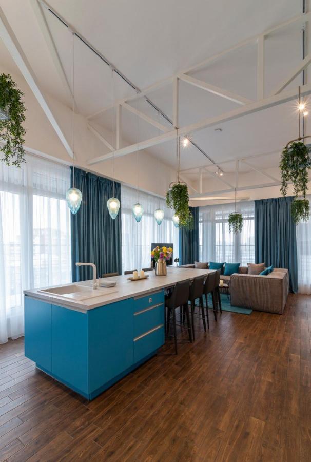 Stylish 1 Bedroom Studio Near Most City Dnyipropetrovszk Kültér fotó